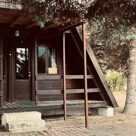 Деревянный коттедж Sloneczna Osada Дзивновек